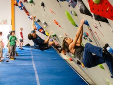 rock climbing
